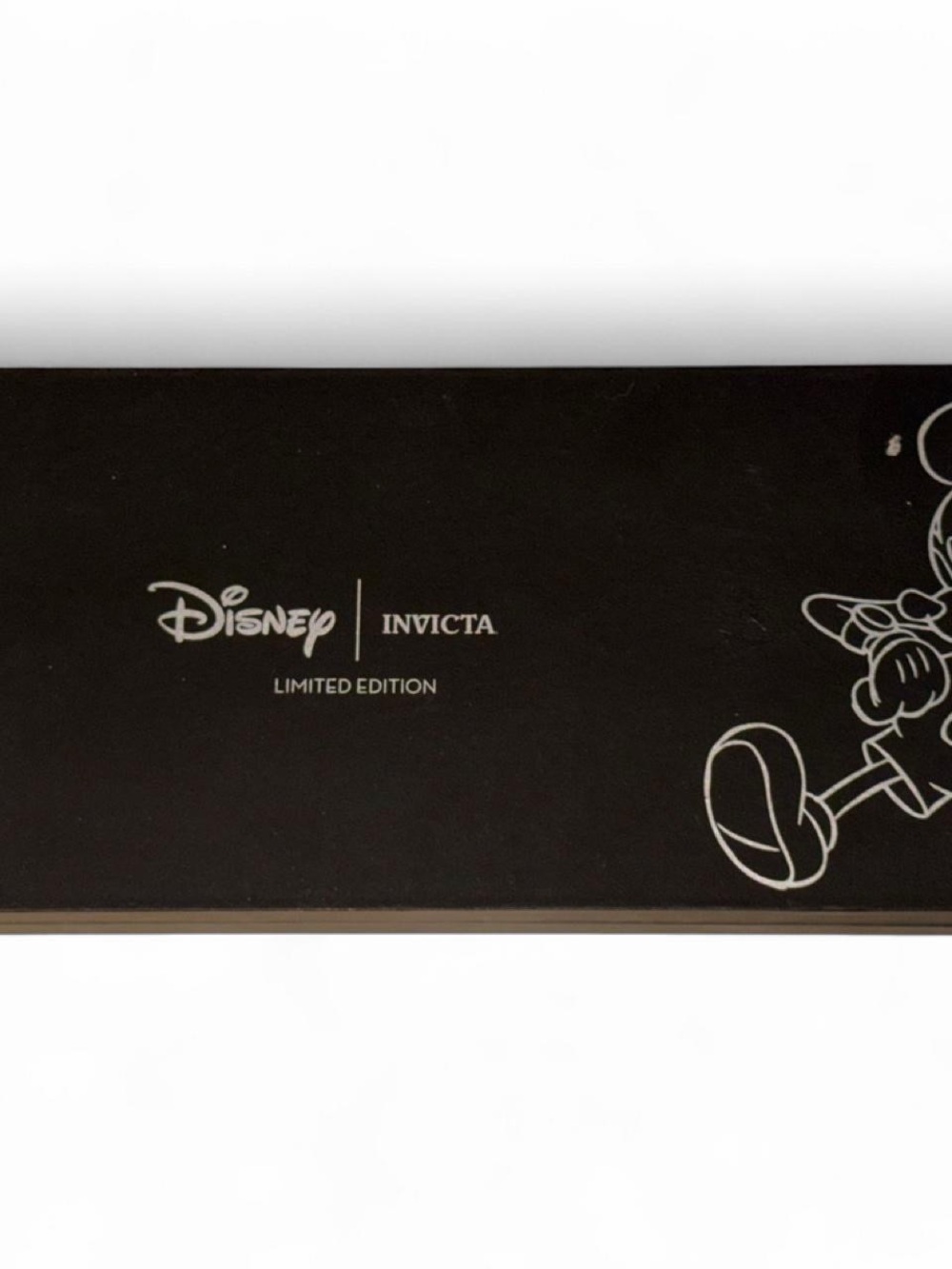 Invicta x Disney Limited Edition Black Watch Box NWOT